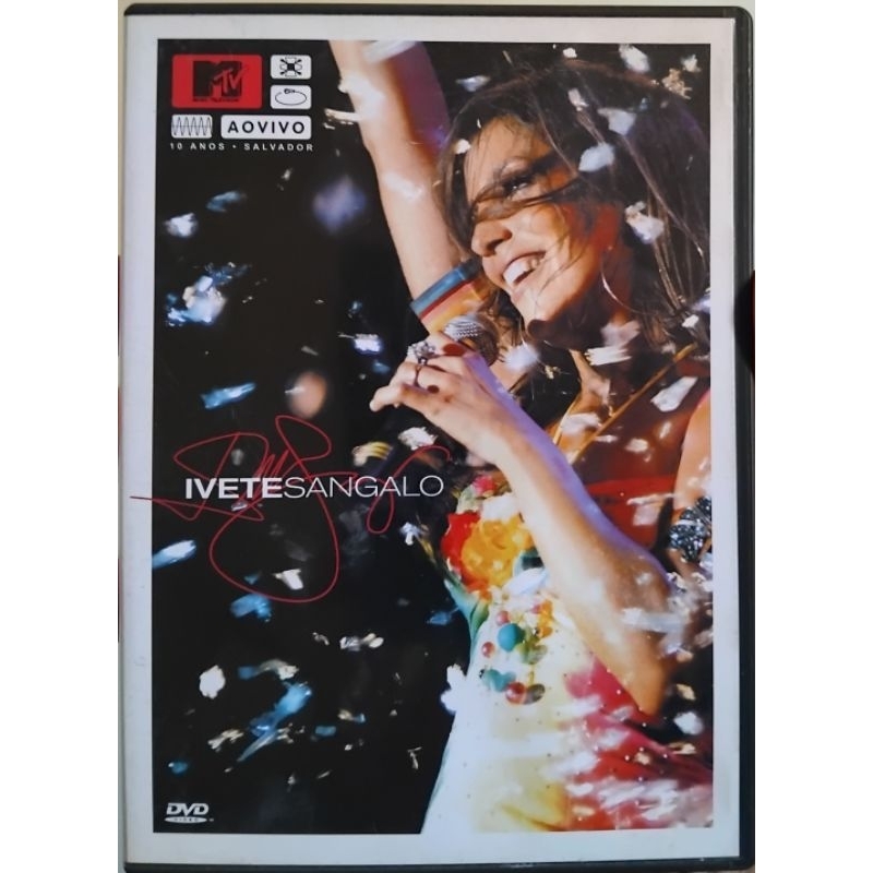 DVD Ivete Sangalo  - 10 Anos em Salvador  ( MTV Ao vivo)