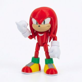 Boneco Knuckles Articulado Sonic The Hedgehog Grande 20cm Colecionável