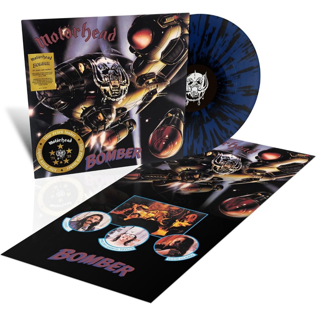Motörhead - Bomber (50th Anniversary)[Dark Blue/Black Splatter LP] [Half-Speed]