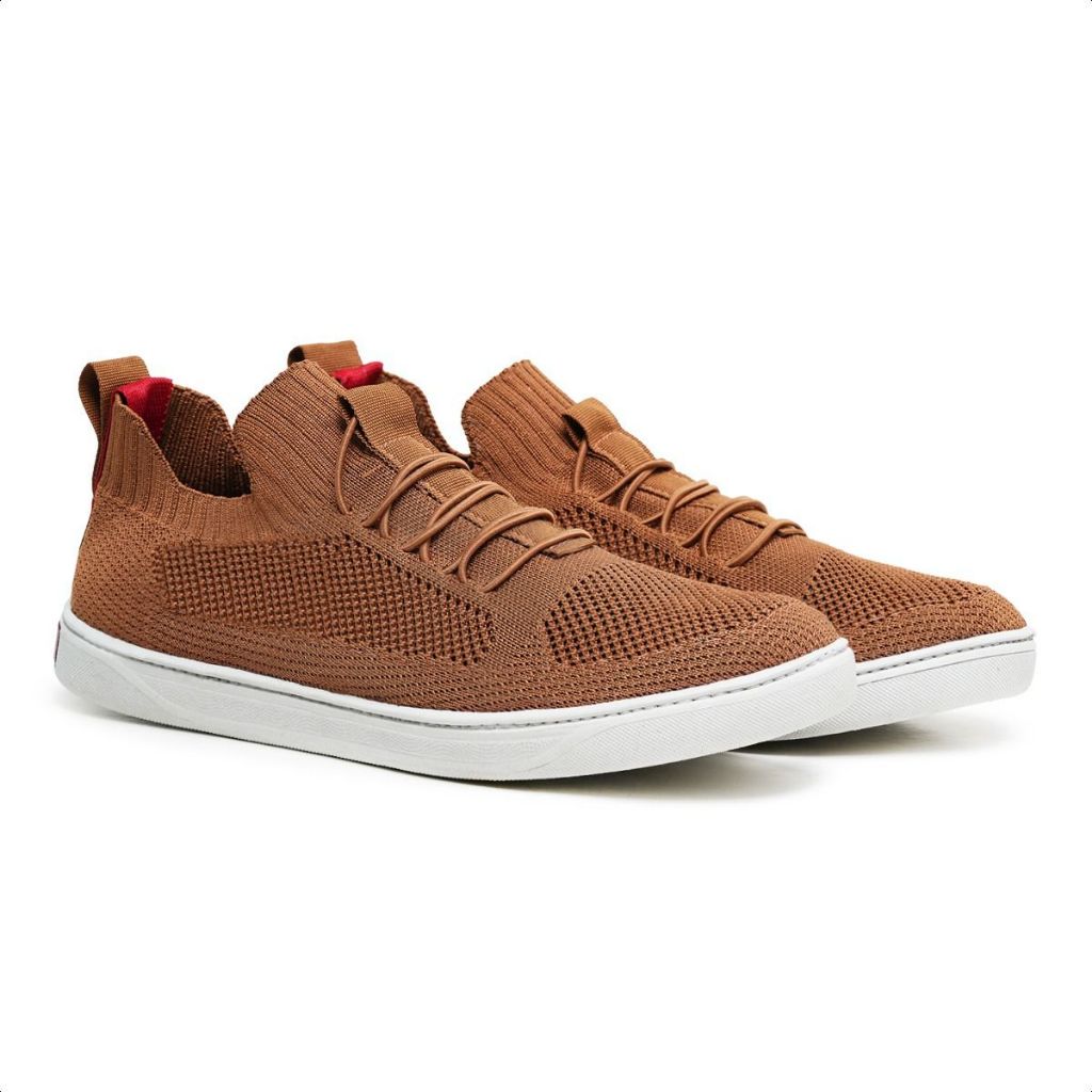 Sapatenis Respirável Confortável Urban Classic Fácil de Calçar e Leve Knit