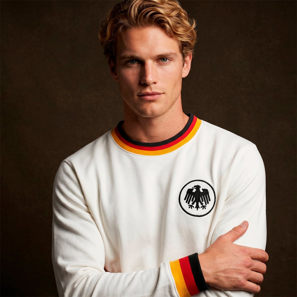 Blusa Moletom Alemanha Retrô Limited Masculino Oficial