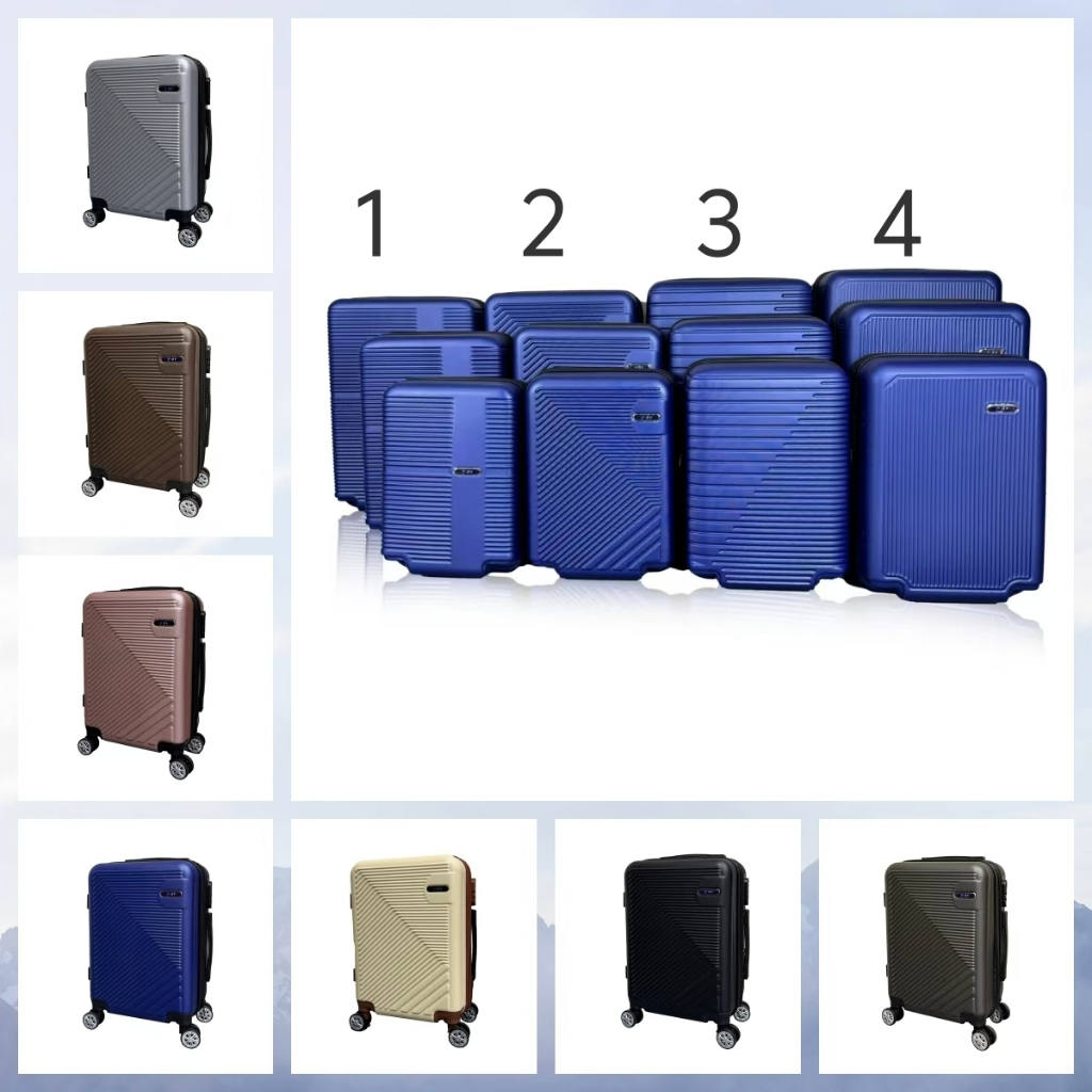Mala de Viagem Pequena Resistente com Rodinhas 360° Bagagem de Mão Leve e Durável 8-10kg