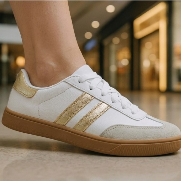 Tênis Feminino Samba – Confortável, Leve, Casual e Tendência de Moda