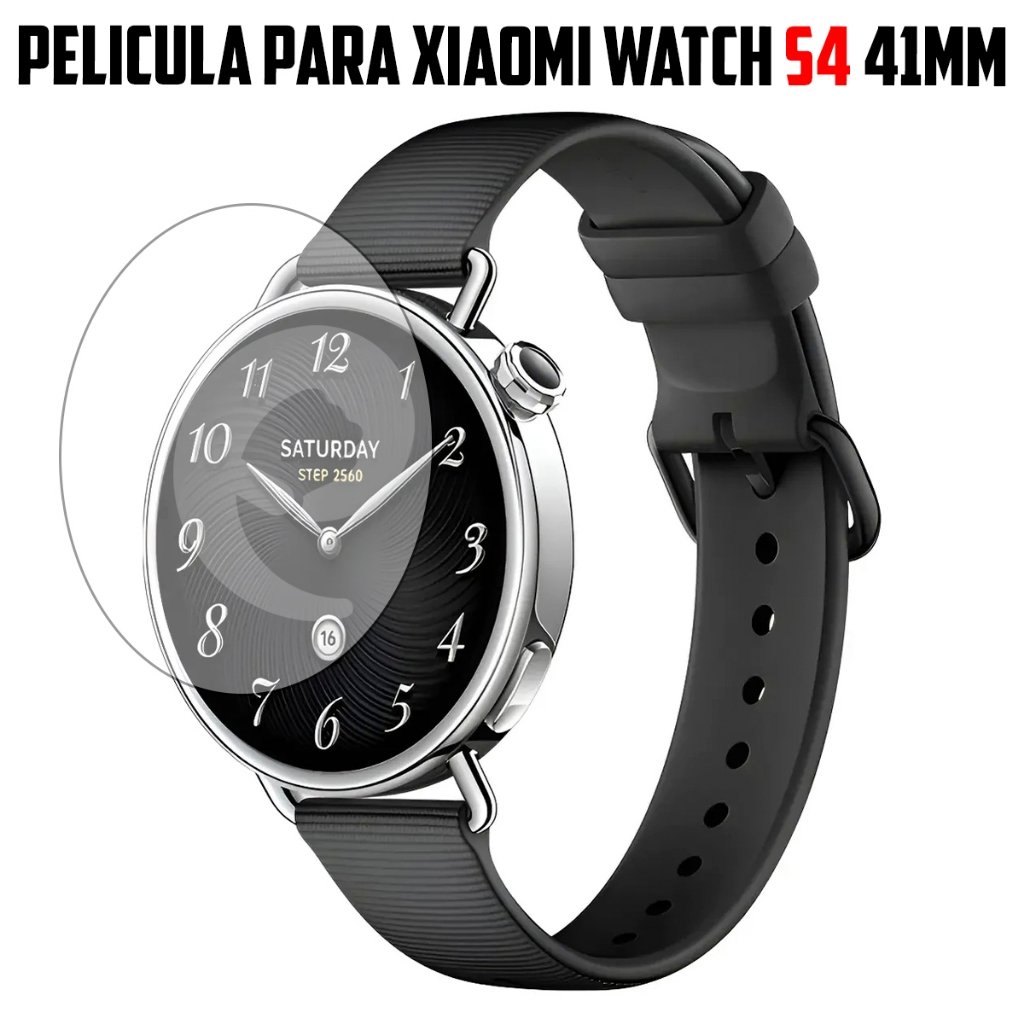 Película de vidro temperado compativel com Smartwatch Xiaomi Watch S4 41MM Mini Proteção de Tela