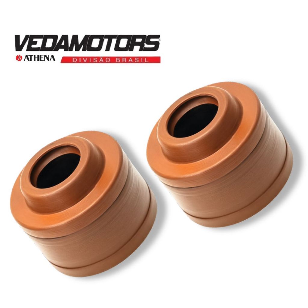 Par de Retentores Haste da Válvula Neo 125 / Nmax 160 / Fluo 125 / Xmax 250 Vedamotors