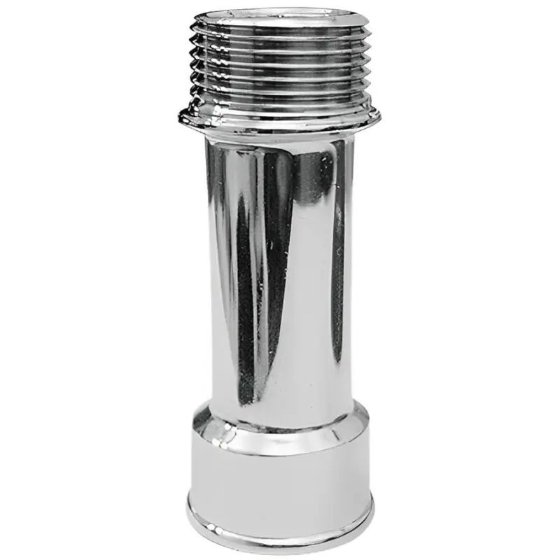 Alongador Prolongador Extensor De Torneira Em Metal Inox 1/2" 20 mm 6cm