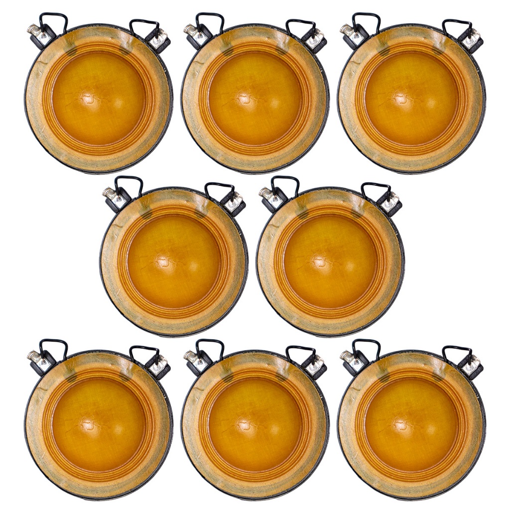 8x Reparo Driver HDI 300 HDI 320 Hinor 8 Ohms Compatível Corneta Som Automotivo