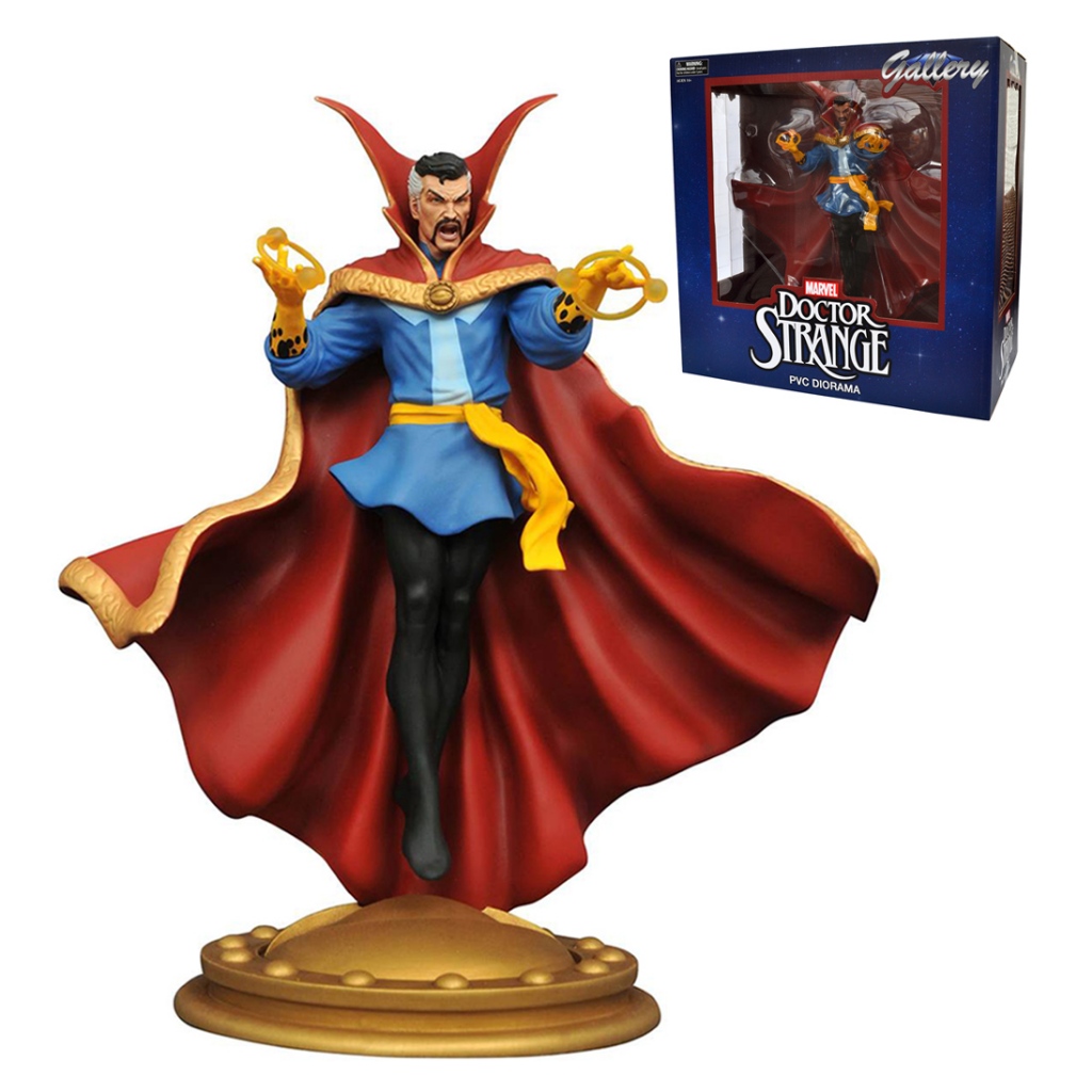 Doutor Estranho Estátua Diorama Marvel Gallery Diamond Select Boneco Dr Strange Action Figure