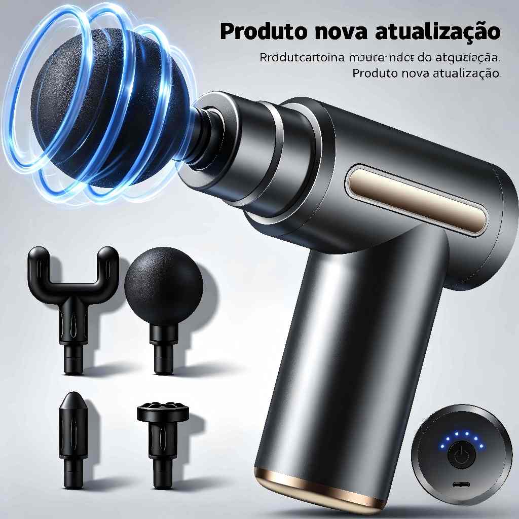 Portable Professional Electric Massager High Frequency Muscle Gun Massage Gun