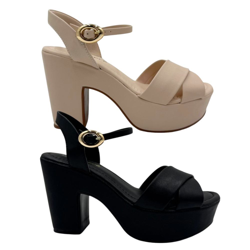 Salto Bebece Feminino Estiloso Festas Médio T5518162