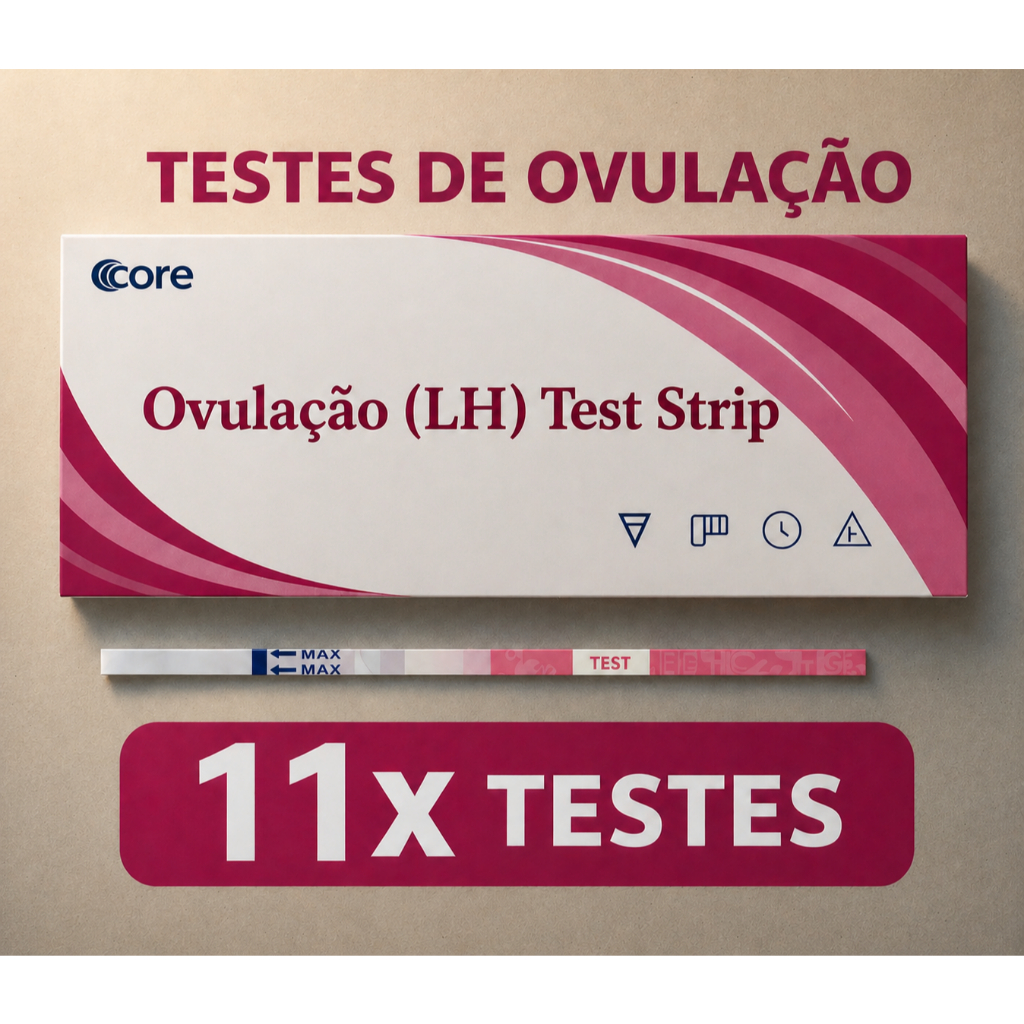 Teste de Ovulação 11 unidades Test Strip detecta fertilidade