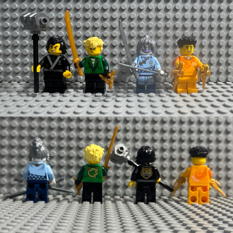 Lego Ninjago  minifiguras MOC (escolha o seu) Lloyd, Arin, Cole ou Pixal 6 peças novas Lego original