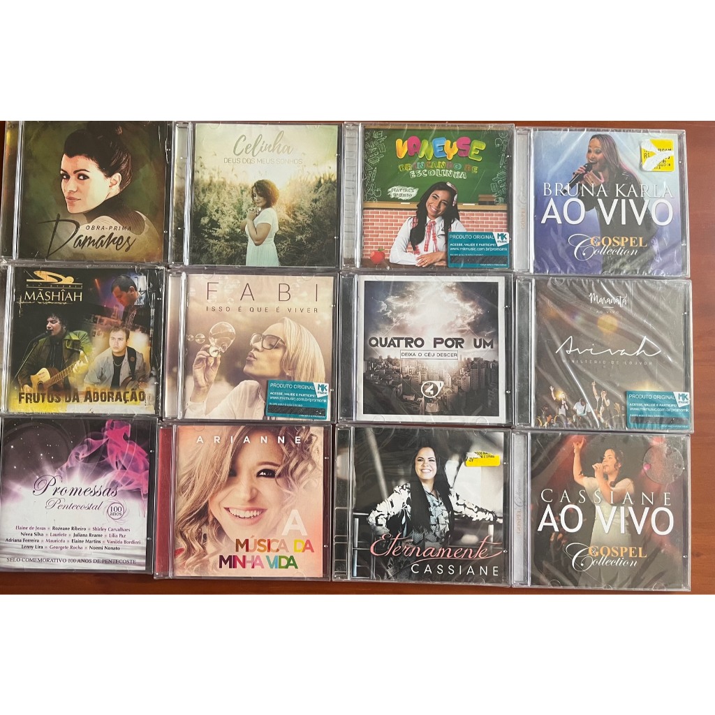 CD GÓSPEL  - DAMARES, CASSIANE, ADRIANNE (LACRADOS)