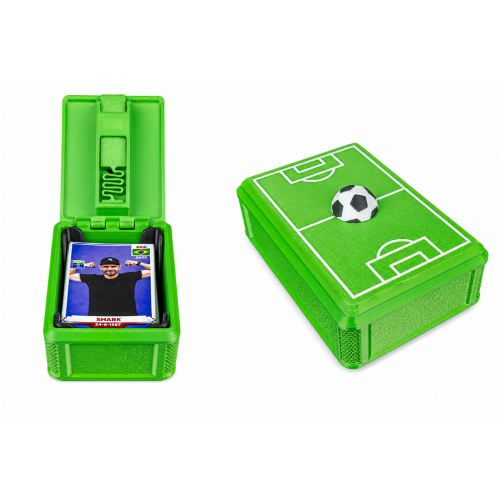 Porta Figurinhas Copa Do  Mundo 2026 Impressão 3D Bola em Campo Figurinhas