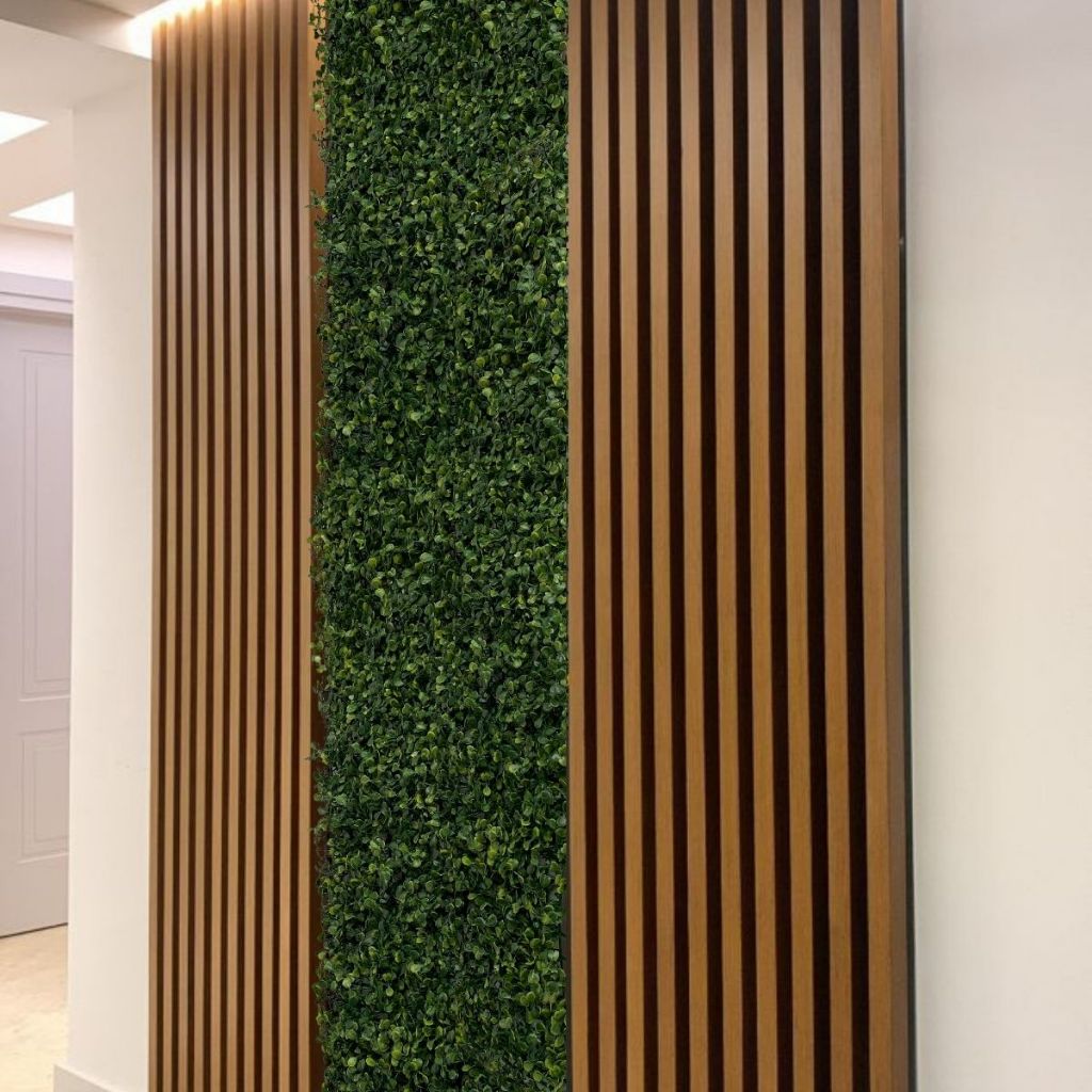 Escolha o Kit Placas Buxinho 25x25cm Grama Artificial Jardim Vertical Decoração Painel Verde