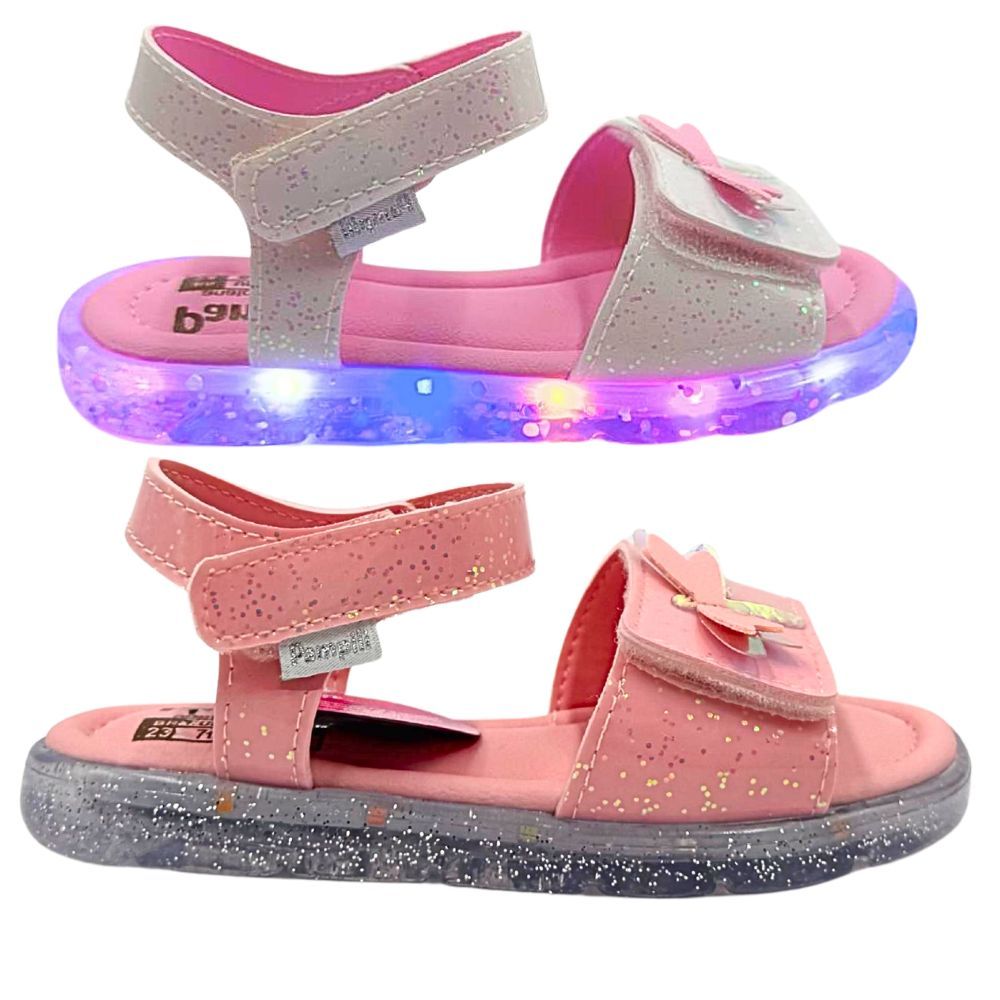 Sandália Infantil Pampili Libélula Com Led Brilhante 697.056