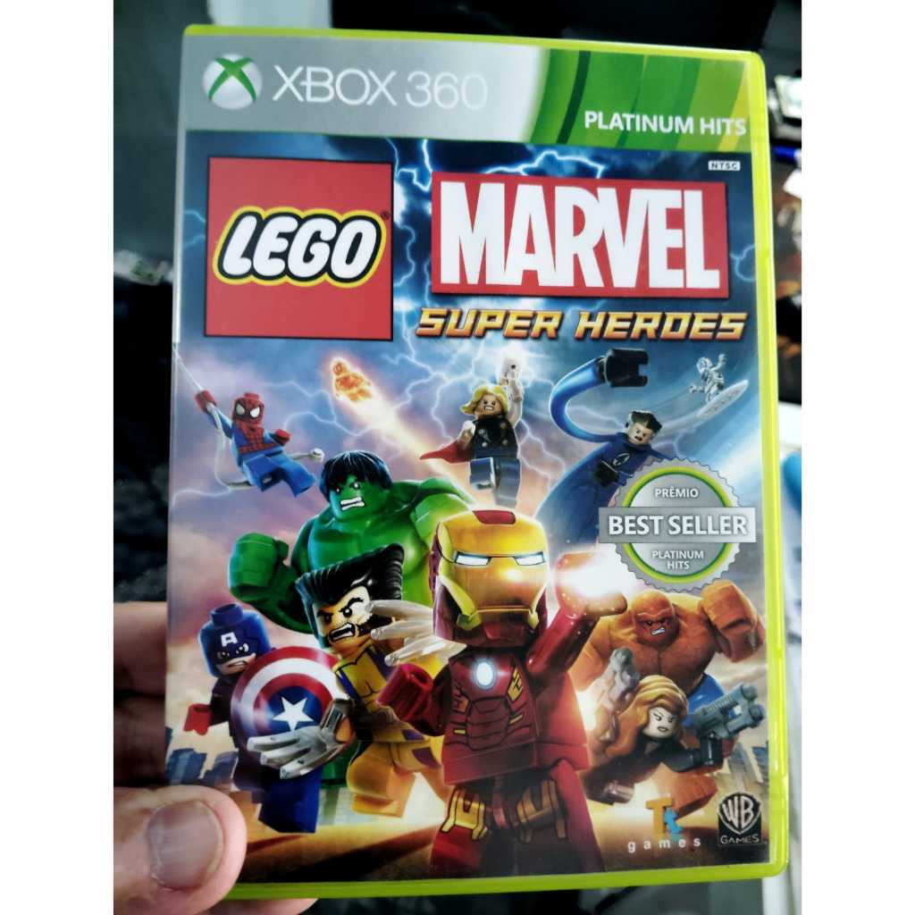 LEGO MARVEL SUPER HEROES - XBOX 360 - MIDIA FISICA - PRONTO PRA ENVIAR