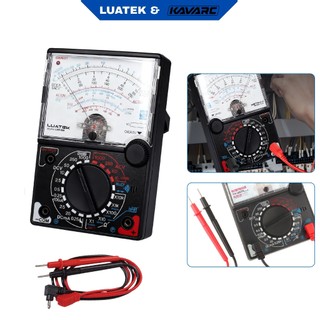 Multímetro Profissional LUATEK LWJ-326 - Medição de Tensão, Corrente e Resistência