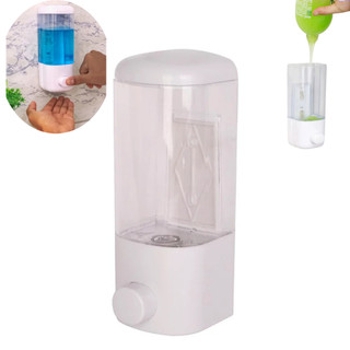 Dispenser Sabão Parede Automatico Álcool Gel E Detergente 600ML Louça Cozinha Banheiro