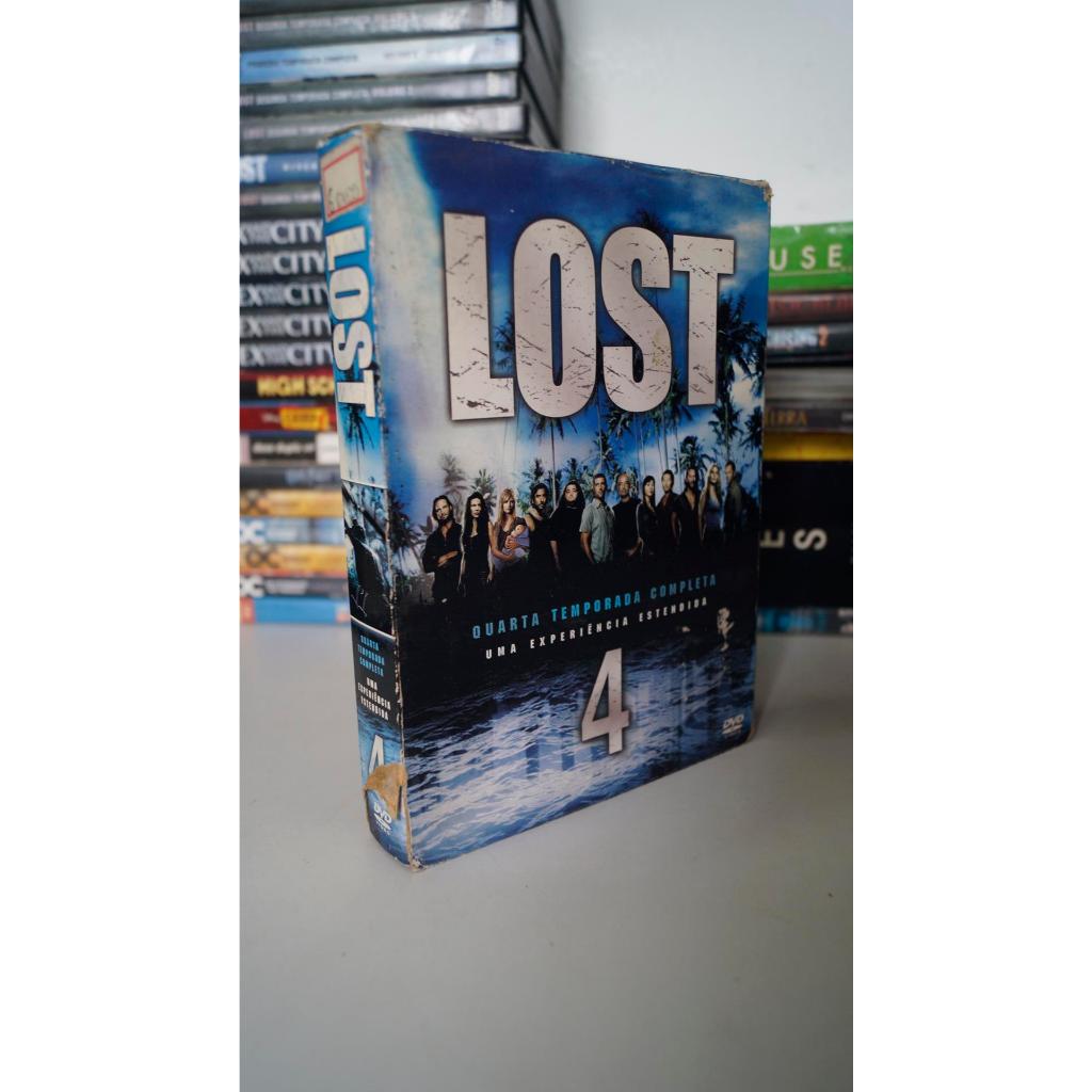 Box DVD Original Lost (4ª Temporada) 6 Discos