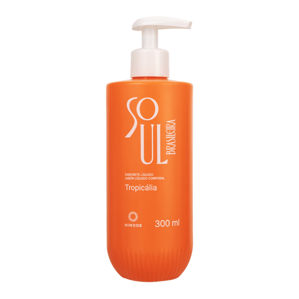 Sabonete Líquido Soul Brasileira Tropicália 300ml Original Hinode