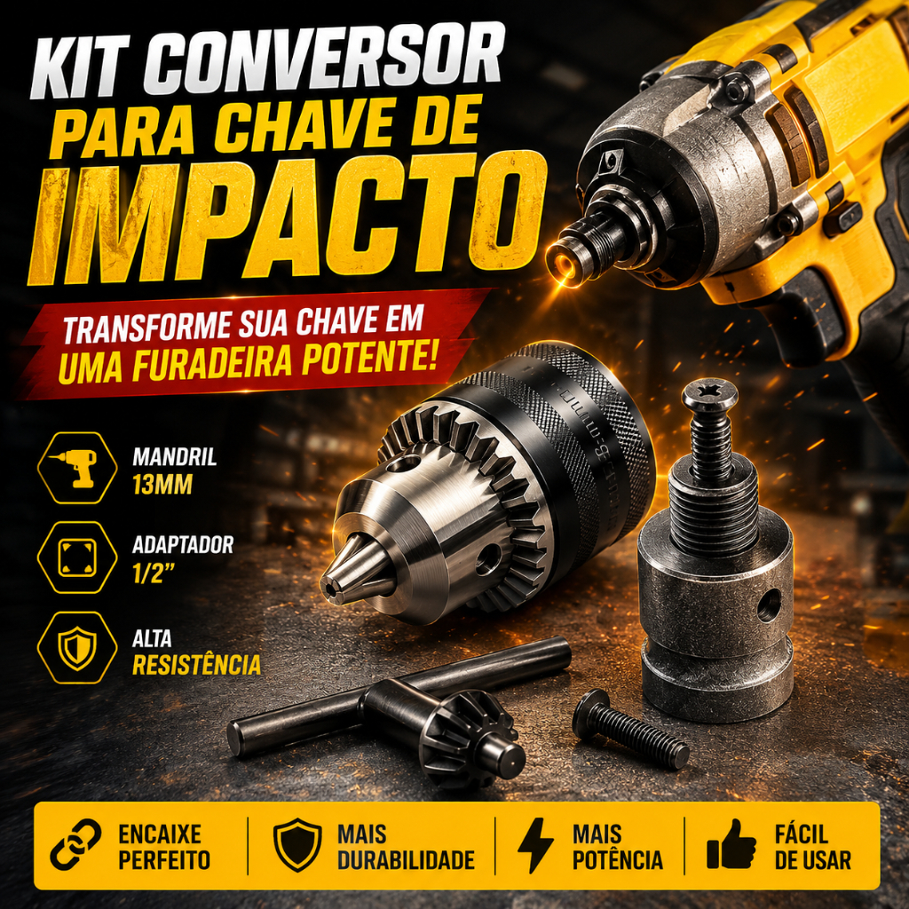 Mandril De Furadeira Adaptador Sds Plus Martelete 1.5-13mm Compatível Makita E Bosh Sds