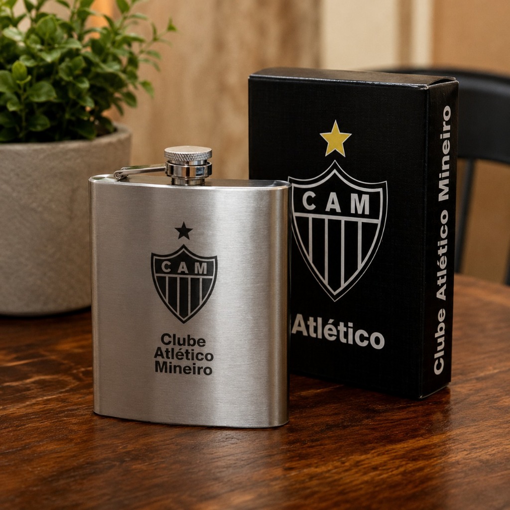 Cantil Inox Clube Futebol Atlético Mineiro