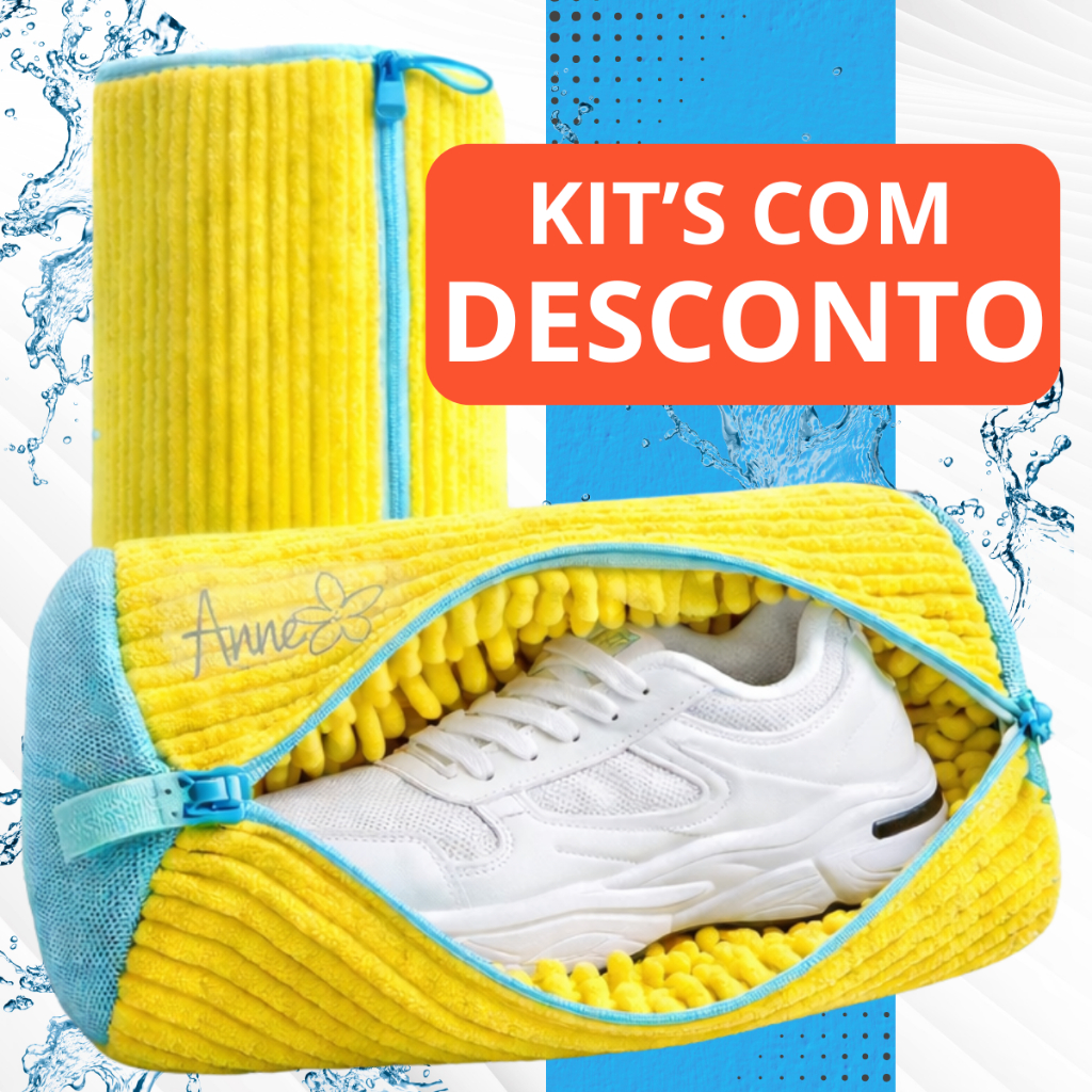 Bolsa de Lavar Tênis Sapatos Malha Máquina de Lavar Lavanderia Anti Deformação