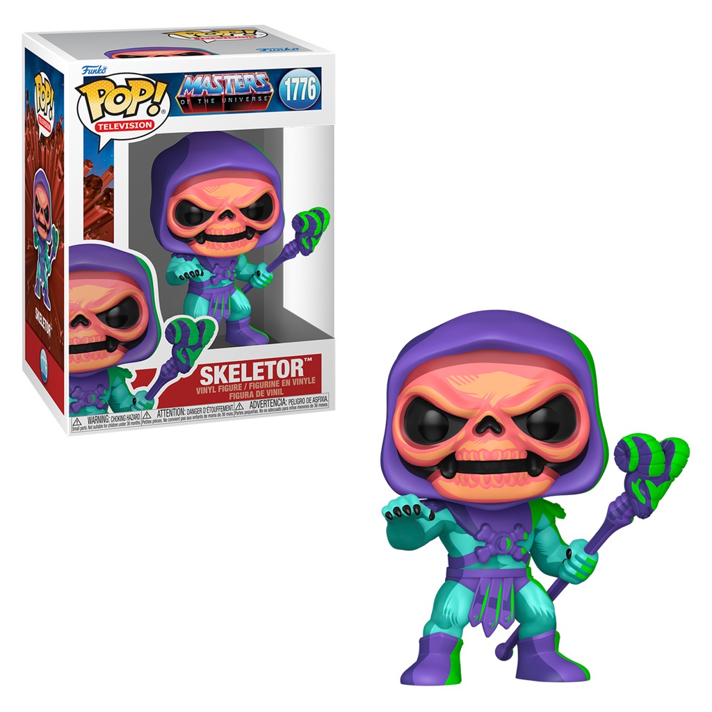 FUNKO POP TELEVISION MASTERS OF THE UNIVERSE - SKELETOR 1776 NOVO ORIGINAL