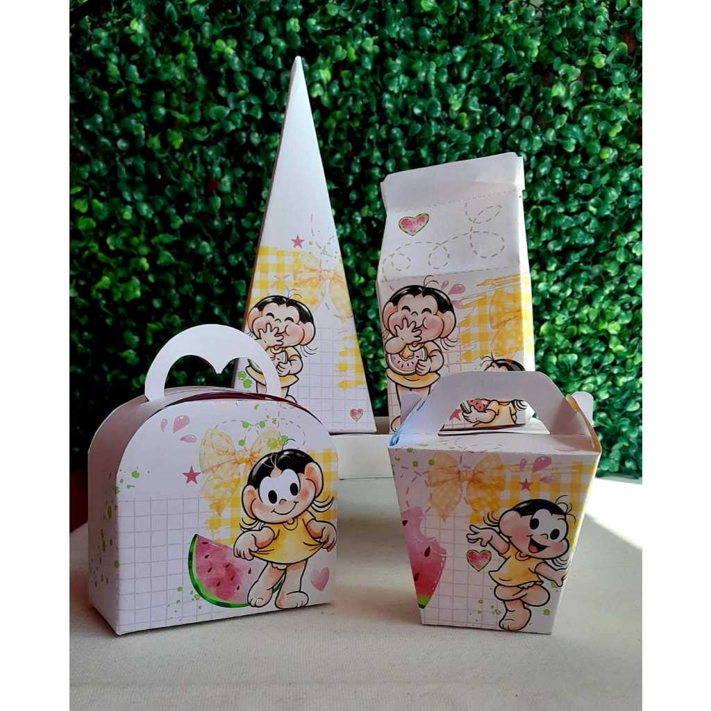 kit Festa Magali Personalizada Lembrancinha Aniversario Desmontada