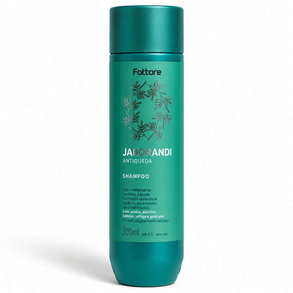 Fattore Shampoo Antiqueda Divine Jaborandi 300ml - Auxilia no Crescimento