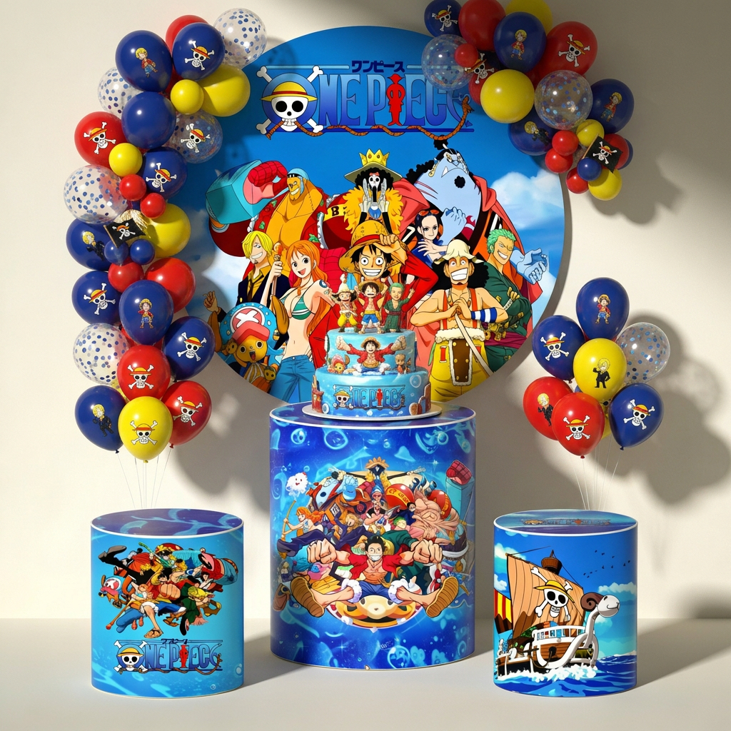 Kit Painel Redondo com Trio de Capas De Cilindros 1,50x1,50 One Piece
