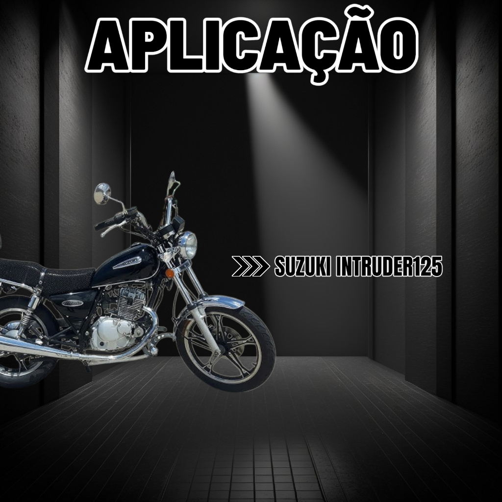 Lona Freio Traseiro + Pastilha + Coxim Suzuki Intruder125 — imagem 2 de 2