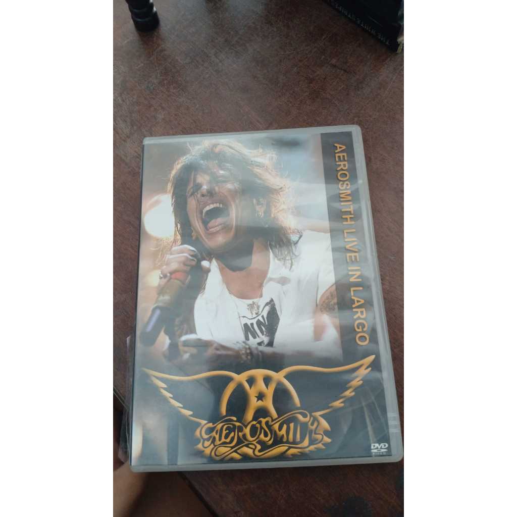 DVD AEROSMITH LIVE IN LARGO   F 973