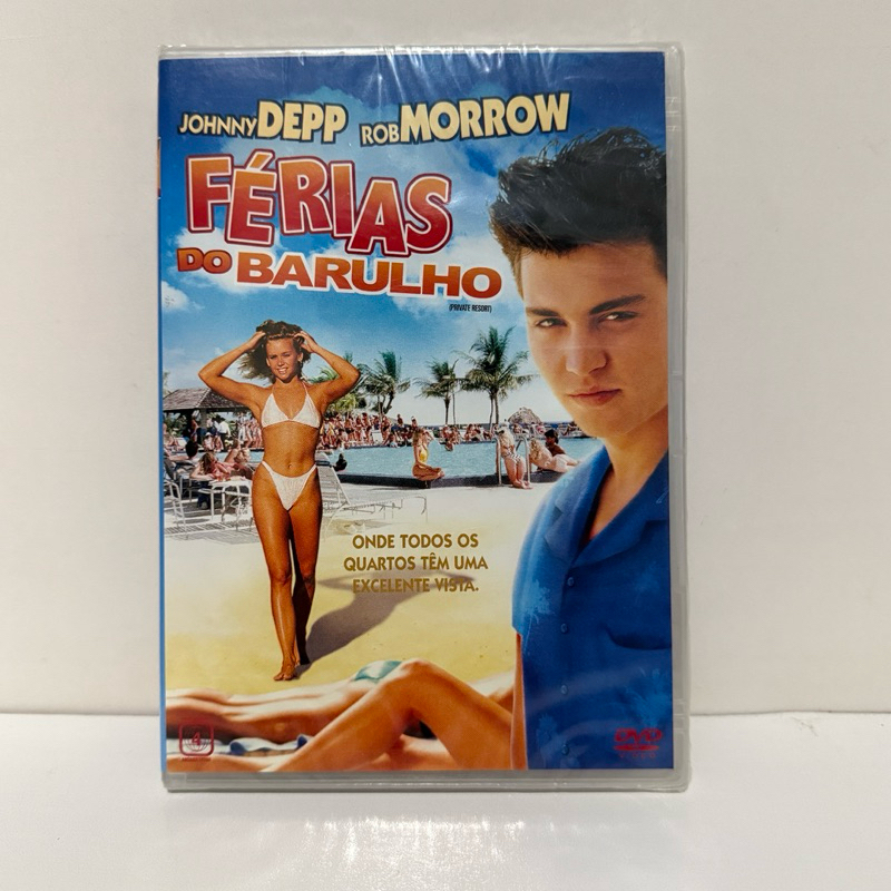 DVD Férias do Barulho - Lacrado - Raro - Johnny Depp