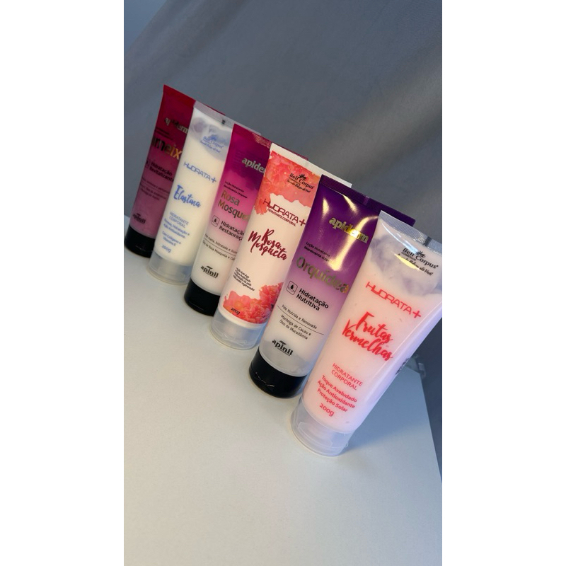 LOÇÃO HIDRATANTE CORPORAL APINIL 190g & BellCorpus 200g