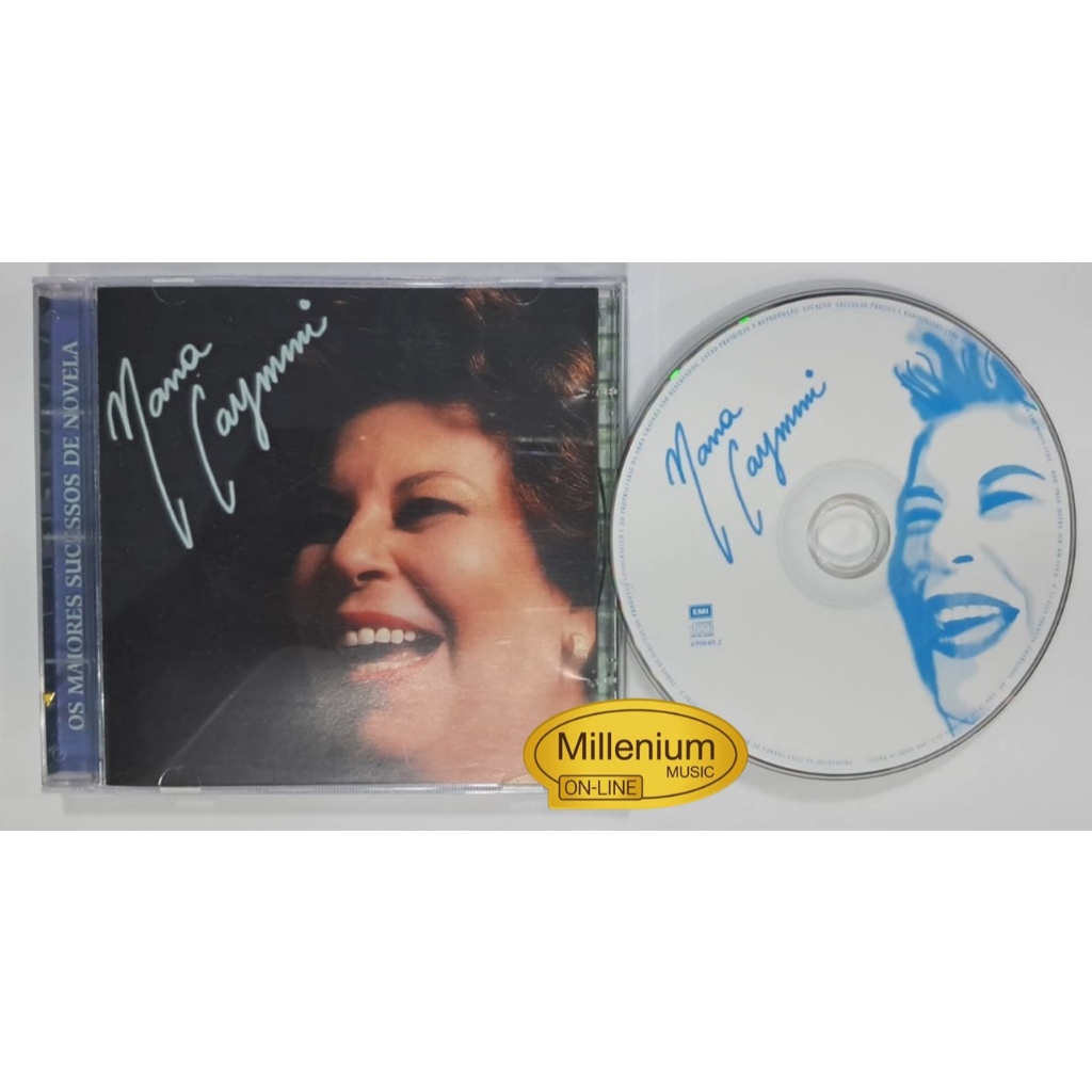 CD Nana Caymmi  Os Maiores Sucessos De Novela 1999 Original Gravadora Colecionador Ótimo Estado