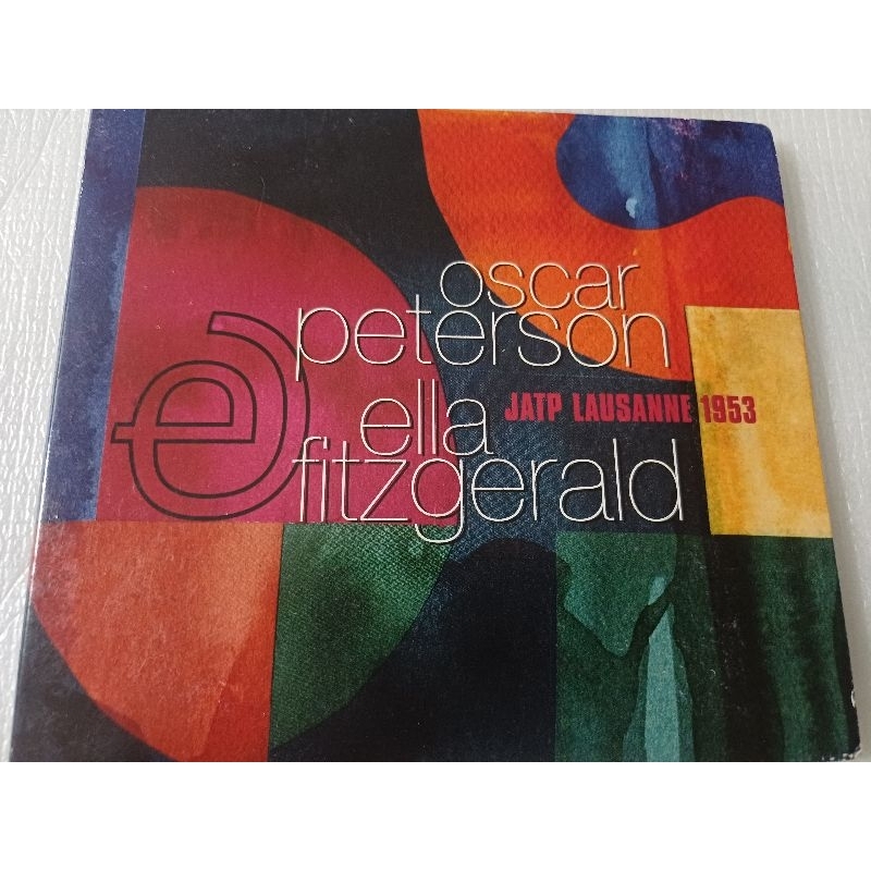 CD OSCAR PETERSON E ELLA FITZGERALD JATP LAUSANNE 1953 USADO