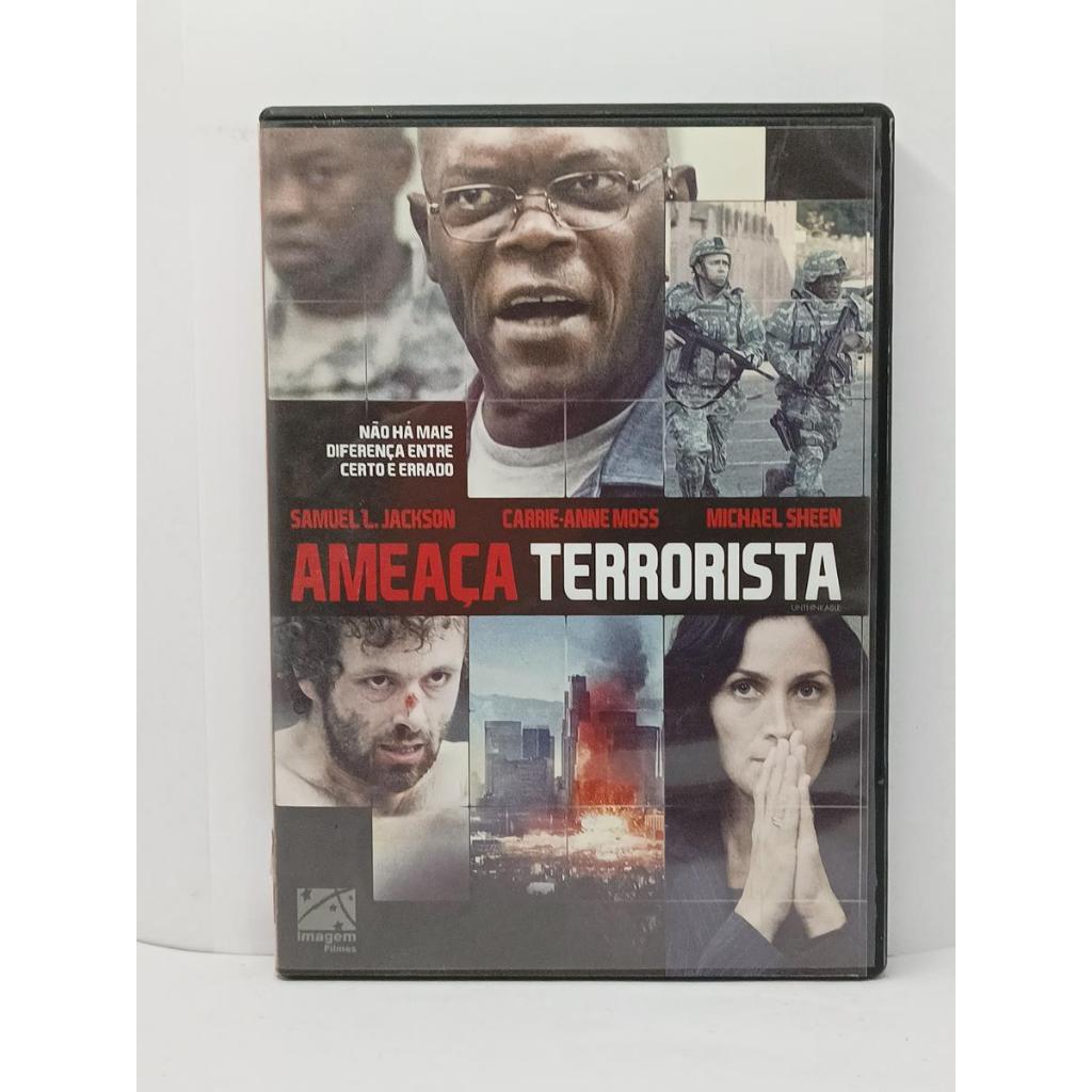 Dvd Ameaça Terrorsita Samuel L Jackson