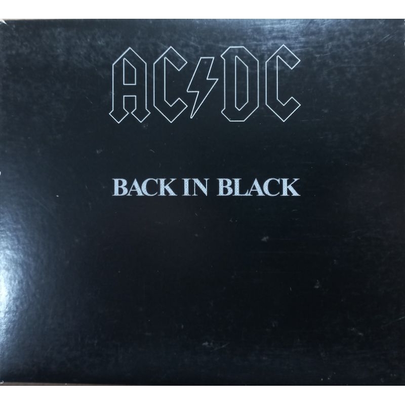 Cd original AC/DC -BACK IN BLACK- Digipack.