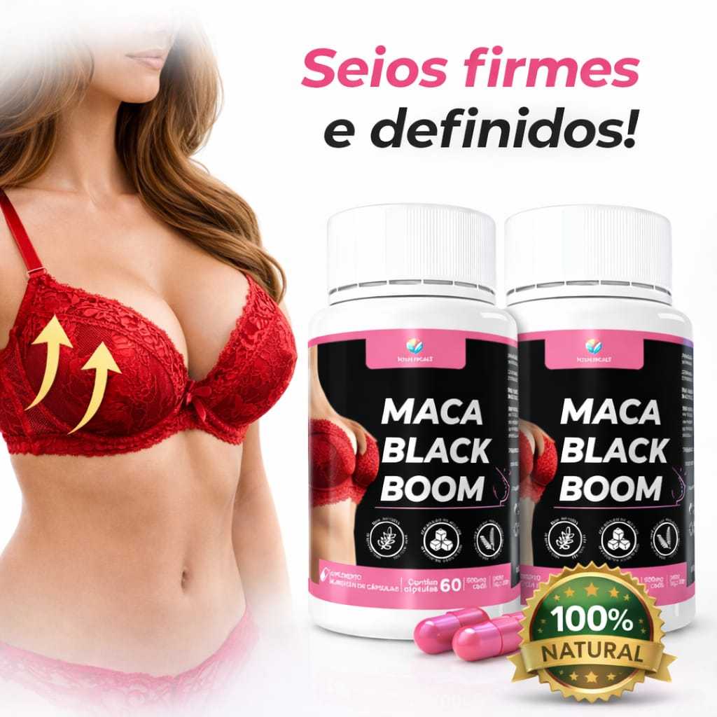 Ma`ca Black Bo`om — Energia, Disposição e Bem-Estar Feminino no Dia a Dia