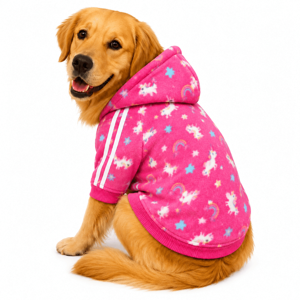 Moletom Soft Cachorro Roupa Pet Capuz Quente Confortável Femea