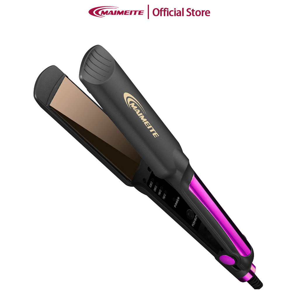 Imagem MAIMEITE Chapinha Profissional Nano Titanium Prancha Alisador Progressiva de Cabelo Bivolt 110V/220V