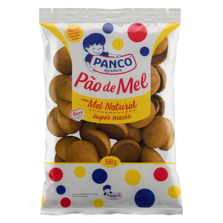 Pão de Mel Panco Pacote 500g