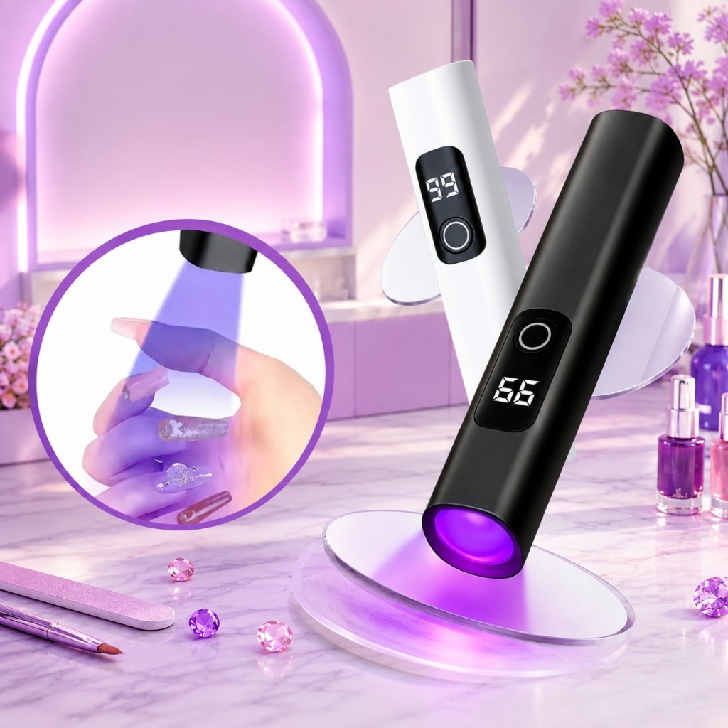 Lanterna UV Luz Negra Ultravioleta Recarregável Tática Potente Detector Dinheiro Falso Escorpião Seca Gel Unha Resina