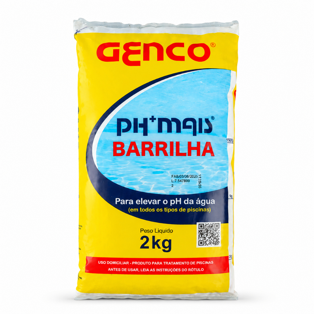PH Mais Barrilha Genco 2KG Piscina