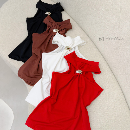 Blusa Feminina Elegante Casual Confortável Versátil Estilosa Look Moderno Dia a Dia Tendência