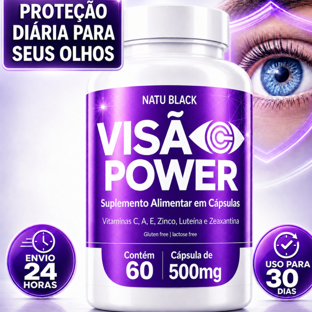 VISÃO LUTEINA ZEAXANTINA  ASTAXANTINA + Zinco e Vitaminas 60 Cápsulas - POTE PARA 30 DIAS USO