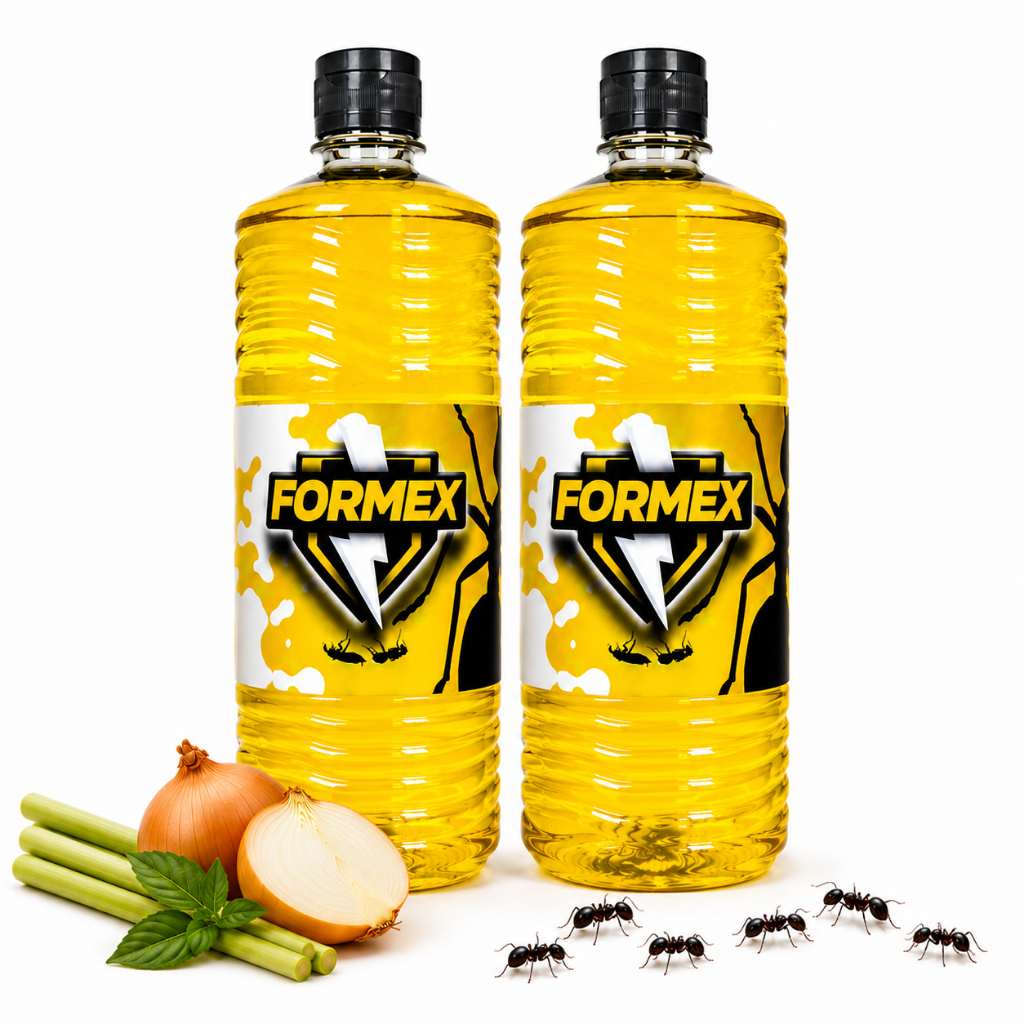Solução contra Formigas Formex Original 2 Litros + 2 Borrifadores Grátis Sem Cheiro