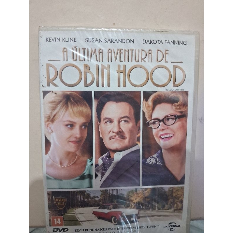 Dvd A Última Aventura De Robin Hood Kevin Kline Lacrado Original